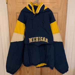 Vintage Michigan Starter Hooded Jacket